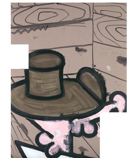 Interior B, Screenprint on laminated archival book board