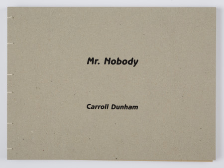Mr. Nobody, Printed book (57 images: photoengraved facsimilies, not mounted in book. 23 pages)