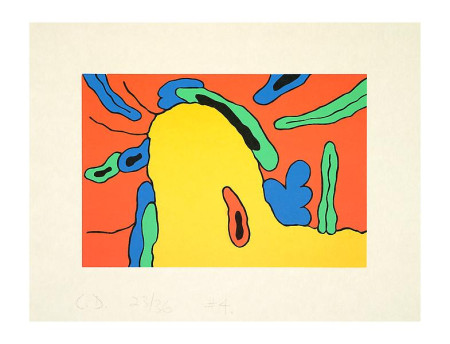 Places and Things, Portfolio of five linoleum cuts on kozo misumi paper, boxed