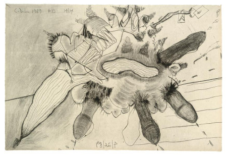 Shadows(#10), Drypoint on Richard de Bas handmade paper