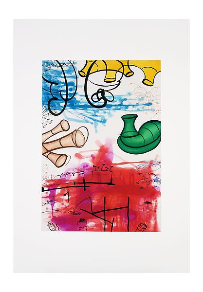 Three Etchings (#1), Etching, aquatint, and drypoint on paper