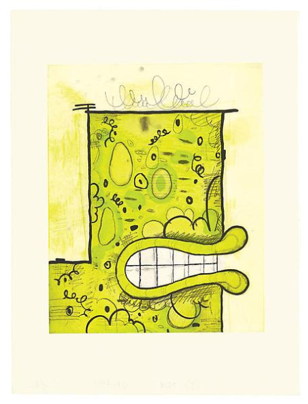 Undone (I), Intaglio in seven progressive states (A-I) with twenty-six unique prints on Arches En-tout-cas paper