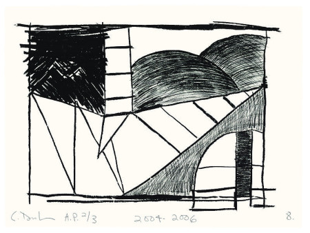 Untitled (8), Suite of fourteen lithographs on Fabriano Esportazione paper