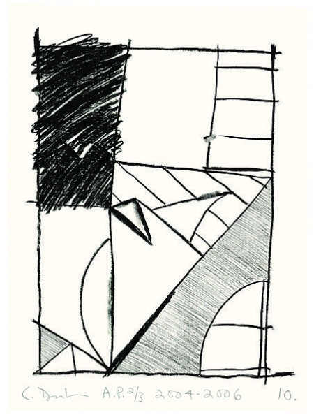 Untitled (10), Suite of fourteen lithographs on Fabriano Esportazione paper