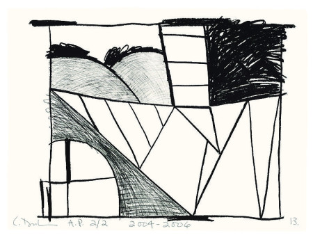 Untitled (13), Suite of fourteen lithographs on Fabriano Esportazione paper