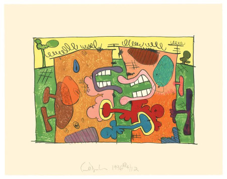 Untitled, Lithograph on Arches Cover buff paper