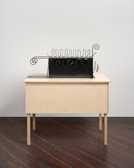 Black Box (3), Steel, wood