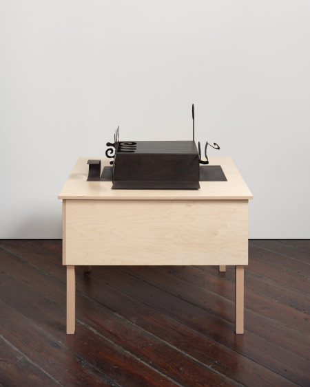 Black Box (4), Steel, wood