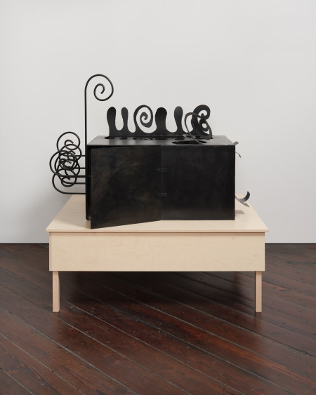 Black Box (5), Steel, wood